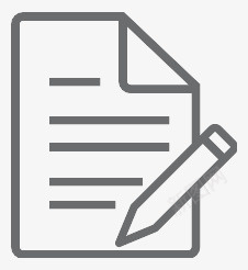文档编辑Outlineicons图标png_新图网 https://ixintu.com Document edit 文档 编辑