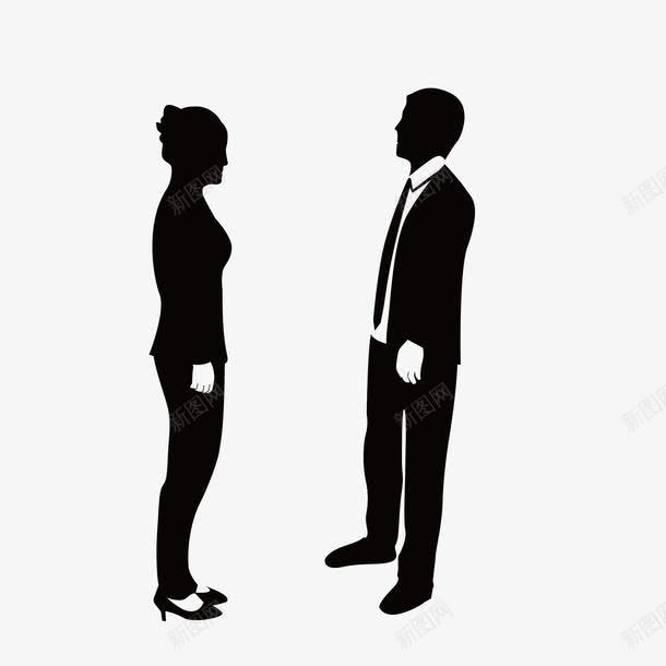 商务人物png免抠素材_新图网 https://ixintu.com 人物剪影 人物轮廓 商务人物