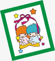 卡通小人贴画装饰png免抠素材_新图网 https://ixintu.com 卡通 小人 装饰 贴画