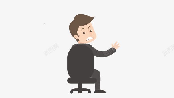 办公职工矢量图eps免抠素材_新图网 https://ixintu.com 办公职工 商务男人 职业经理人 矢量图