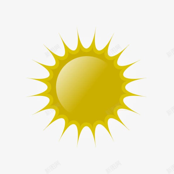 耀眼的金色太阳png免抠素材_新图网 https://ixintu.com png下载 png库 免费png 手绘太阳 矢量png 矢量太阳 金太阳 金色太阳