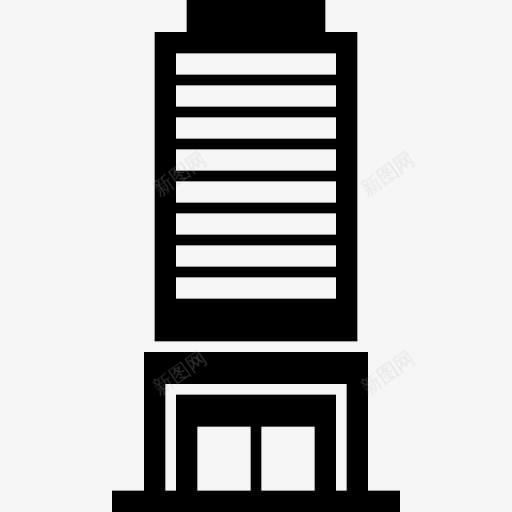 市楼前图标png_新图网 https://ixintu.com 城市 城市集 建筑 建筑的前面 额