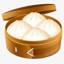 扁平彩绘风格蒸笼小笼包png免抠素材_新图网 https://ixintu.com 彩绘 扁平 蒸笼 风格