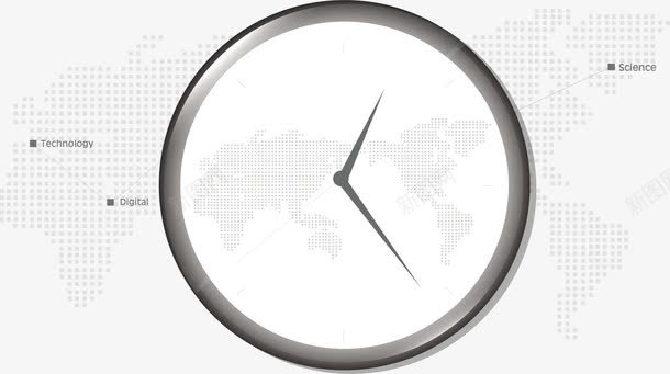 钟表元素png免抠素材_新图网 https://ixintu.com png 卡通 指针 时间 矢量元素 钟表矢量