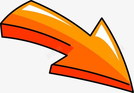 卡通手绘立体箭头矢量图ai免抠素材_新图网 https://ixintu.com 卡通 手绘 立体 箭头 矢量图