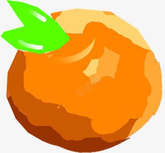 手绘卡通黄色水果png免抠素材_新图网 https://ixintu.com 卡通 水果 黄色