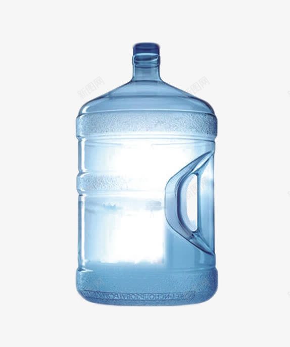 把手桶装水png免抠素材_新图网 https://ixintu.com 产品实物 带把手 桶装水 饮用水