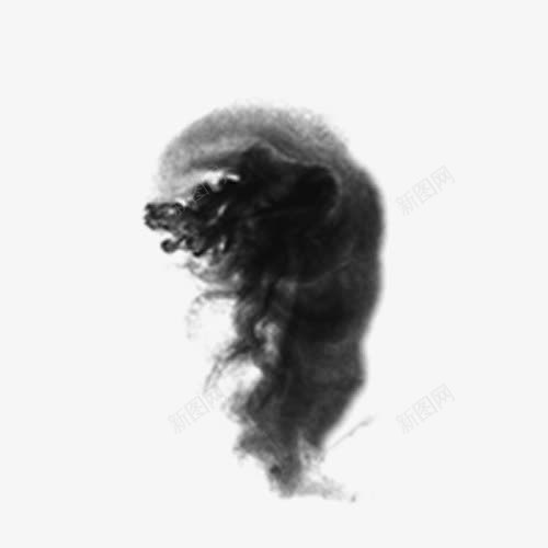 灰黑色气雾装饰元素png免抠素材_新图网 https://ixintu.com 免抠元素 气雾 灰黑色 装饰元素 高清素材