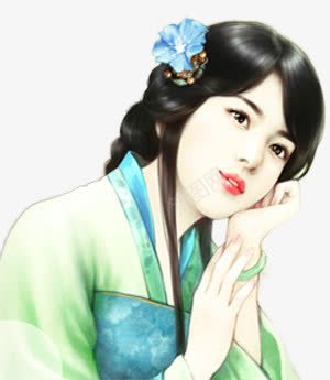 古代俏皮姑娘png免抠素材_新图网 https://ixintu.com 俏皮 古代 图片 姑娘 素材