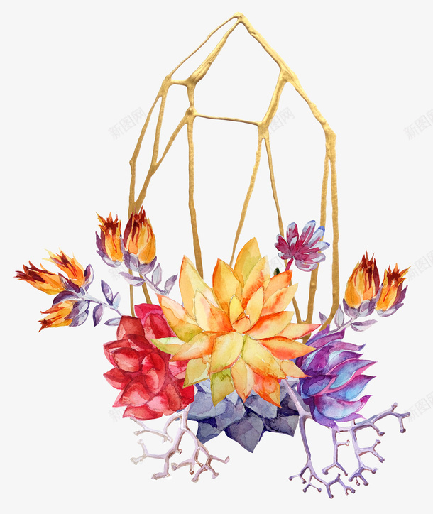 文艺清新花草花环海报装饰png免抠素材_新图网 https://ixintu.com 包装设计 小清新包装 花朵 花朵装饰 花瓣 花瓣装饰 花草设计 贺卡设计