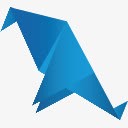 飞舞的千纸鹤png免抠素材_新图网 https://ixintu.com 千纸鹤 蓝色 飞舞