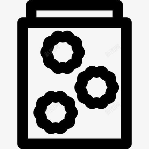 棉花球图标png_新图网 https://ixintu.com 卫生 工具