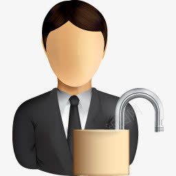 业务用户解锁男人shineiconset图标png_新图网 https://ixintu.com business man unlock user 业务 用户 男人 解锁
