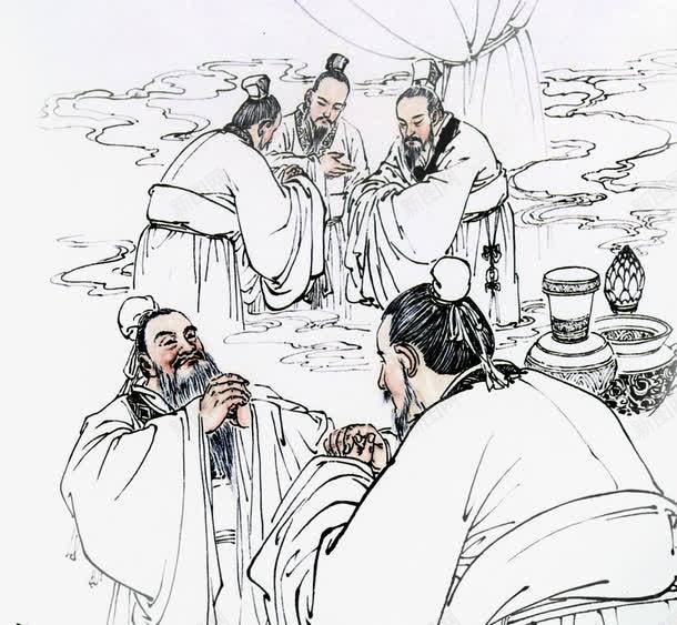 中国风国学人物装饰png免抠素材_新图网 https://ixintu.com 人物 国学 国风 装饰