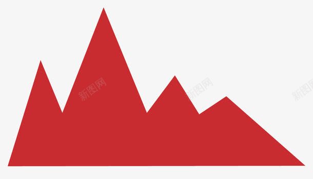 深红色丘陵png免抠素材_新图网 https://ixintu.com 丘陵 平原 深色 素材 红色