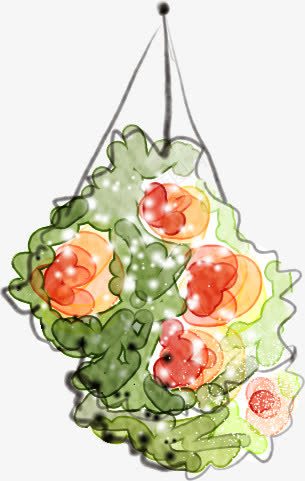 创意水彩合成花卉灯具png免抠素材_新图网 https://ixintu.com 创意 合成 水彩 灯具 花卉