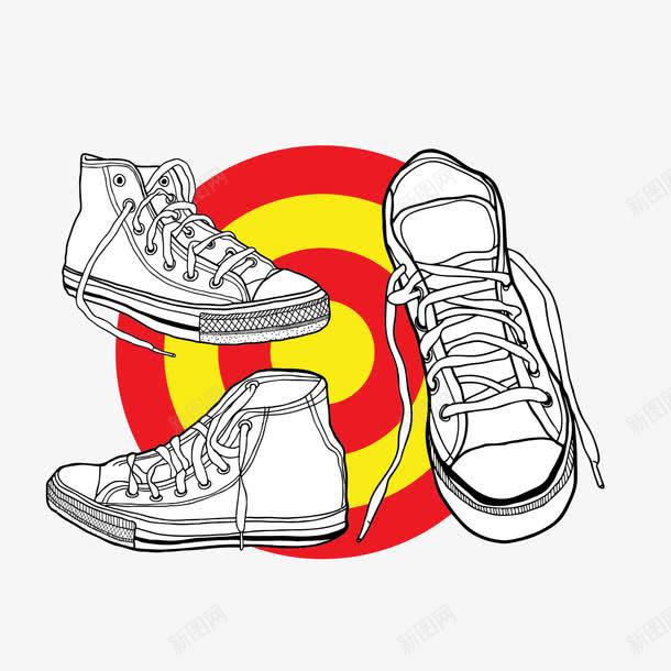 靓仔装鞋子服装图案png免抠素材_新图网 https://ixintu.com 免费 图案 服装 服装图案 面料图案