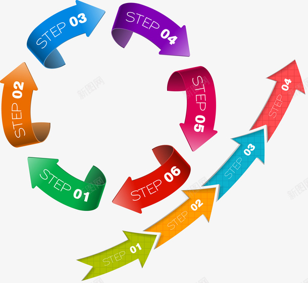 商业图表ppt矢量图ai免抠素材_新图网 https://ixintu.com ppt 商业 图表 矢量素材 矢量图