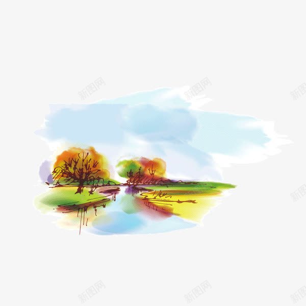 水彩背景水墨彩色文案背景矢量图ai免抠素材_新图网 https://ixintu.com 彩色 文案背景元素 水墨 水彩背景 矢量图
