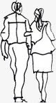 黑色手绘人物剪影png免抠素材_新图网 https://ixintu.com 人物 剪影 黑色