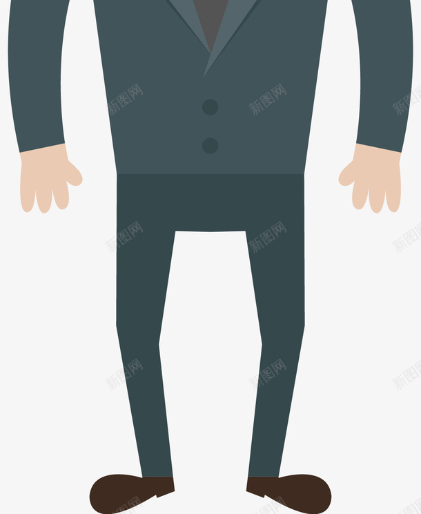 光头男人png免抠素材_新图网 https://ixintu.com 人 创意矢量人 卡通人 卡通商务人 商务人 白领 矢量商务人