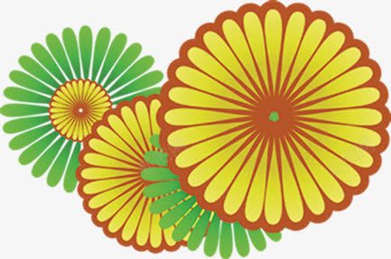 卡通时尚炫彩花朵装饰png免抠素材_新图网 https://ixintu.com 卡通 彩花 时尚 装饰