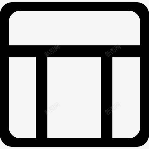 博客模板与四区图标png_新图网 https://ixintu.com 博客 技术 网页 网页设计