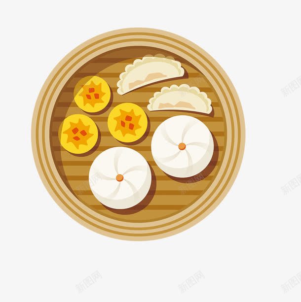 美食饺子手绘卡通png免抠素材_新图网 https://ixintu.com 卡通 手绘 素材 美食 饺子
