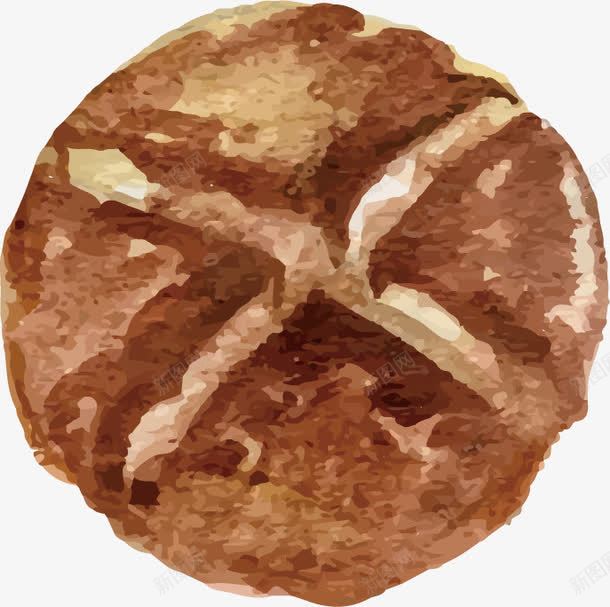 烘焙面包矢量图ai免抠素材_新图网 https://ixintu.com 失量 水彩 食品 食物 矢量图