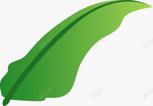 绿色渐变卡通芭蕉叶矢量图eps免抠素材_新图网 https://ixintu.com 卡通矢量芭蕉叶 卡通风格 渐变风格 绿色 绿色芭蕉叶 芭蕉叶 矢量图