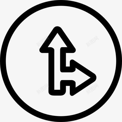 保持正确的图标png_新图网 https://ixintu.com 保持正确的 圆形交通标志 强制性的 标志