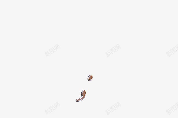 标点符号分号字体png免抠素材_新图网 https://ixintu.com 创意 标点符号分号字体设计