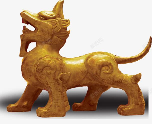 神兽貔貅png免抠素材_新图网 https://ixintu.com 保卫家园 厉害 神兽 黄色