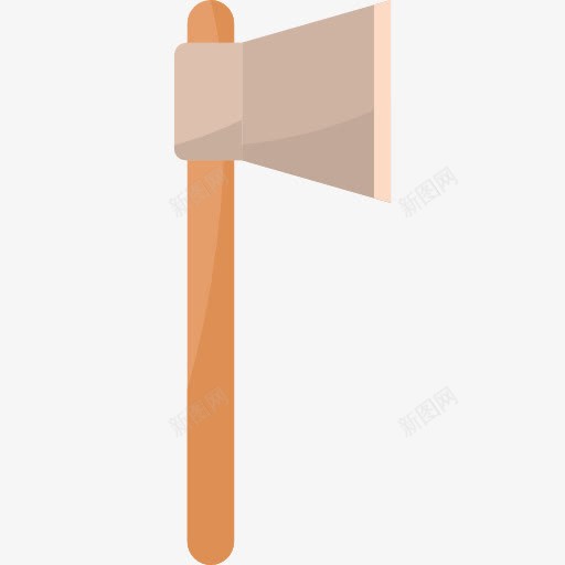 斧图标png_新图网 https://ixintu.com 工具和器具 建筑 斧头 木工 木工刀具