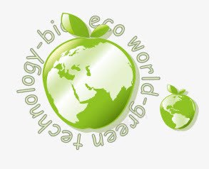 环保元素png免抠素材_新图网 https://ixintu.com 世界地图 卡通 环保 绿色 苹果