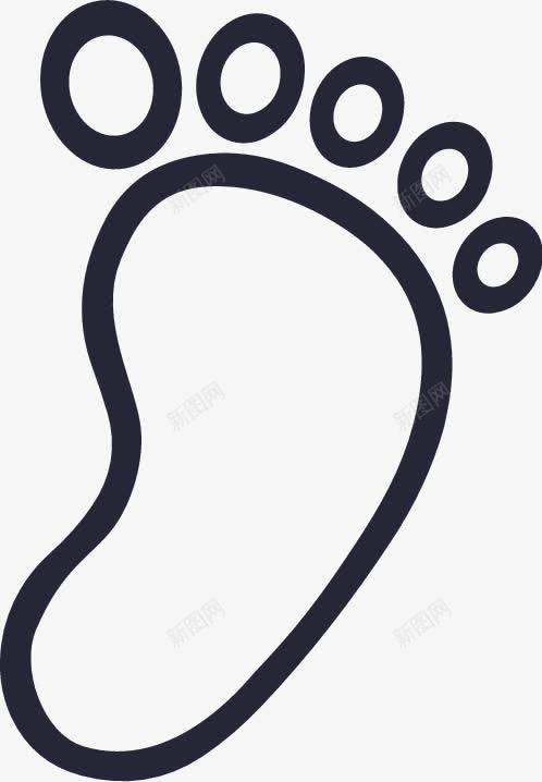 足迹png免抠素材_新图网 https://ixintu.com 足迹