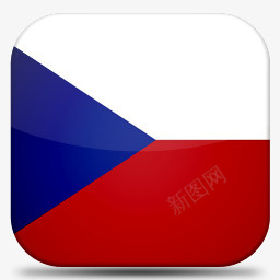 捷克共和国V7国旗图标png免抠素材_新图网 https://ixintu.com Czech Republic 共和国 捷克
