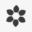 花简单的绿色图标png免抠素材_新图网 https://ixintu.com flower 花