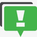 聊天感叹GooglePlusicons图标png_新图网 https://ixintu.com chat exclamation 感叹 聊天