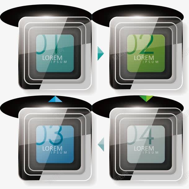 序列顺序图表PPT元素png免抠素材_新图网 https://ixintu.com PPT 图表 序列 逻辑循环 顺序 顺序图表