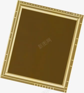 土豪金边框简约纹理png免抠素材_新图网 https://ixintu.com 土豪 简约 纹理 边框