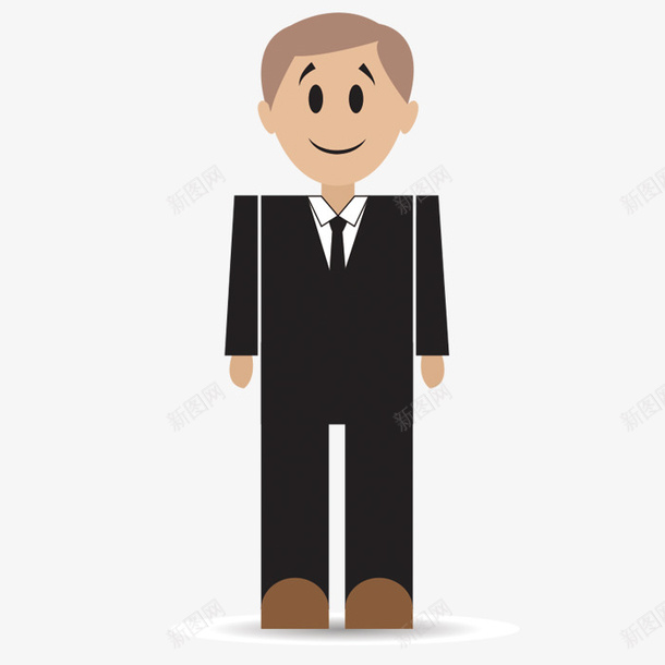 手绘卡通夸张商务男士png免抠素材_新图网 https://ixintu.com 卡通 商务 夸张 手绘 手绘卡通夸张商务男士 男士