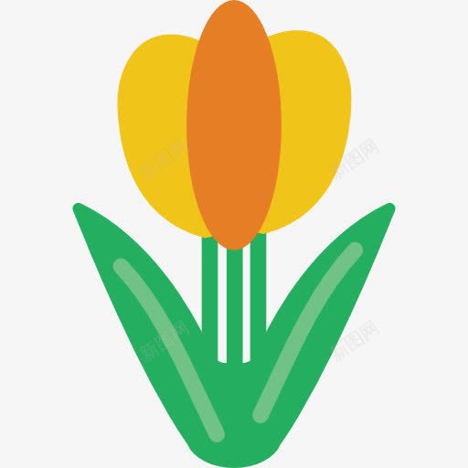 郁金香图标png_新图网 https://ixintu.com 园 植物 自然 花 郁金香