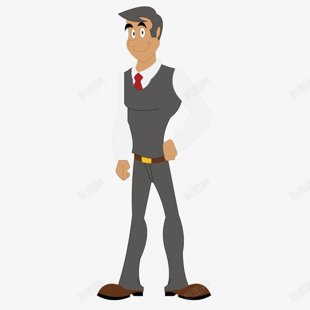 穿西服的男人png免抠素材_新图网 https://ixintu.com 男人 职员 西服