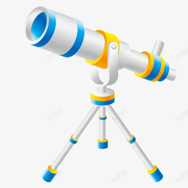 天文望远镜png免抠素材_新图网 https://ixintu.com 天文 望远镜 看星星
