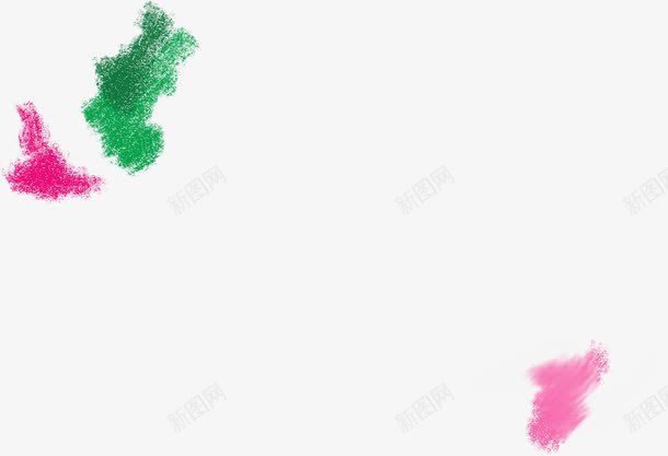 手绘粉绿色草地植物png免抠素材_新图网 https://ixintu.com 植物 绿色 草地