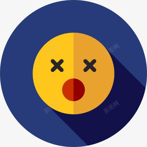 震惊图标png_新图网 https://ixintu.com 感情 表情 表情震惊