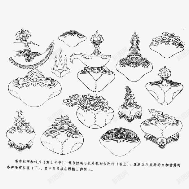 西藏花纹png免抠素材_新图网 https://ixintu.com 中华人民共和国西藏自治区 中国西藏 吉祥八宝 矢量花纹 花纹 西藏 西藏 西藏图案 西藏布纹 西藏花纹