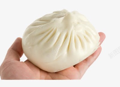 手上拿着包子png免抠素材_新图网 https://ixintu.com 加工 面粉 食物