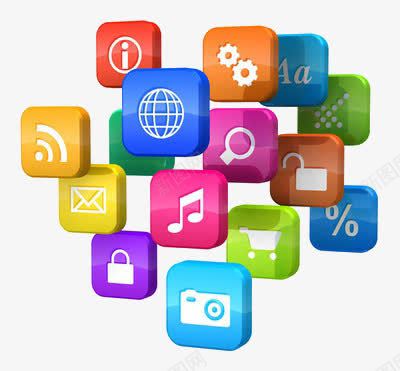 图标png_新图网 https://ixintu.com 图标 图章 方形 购物